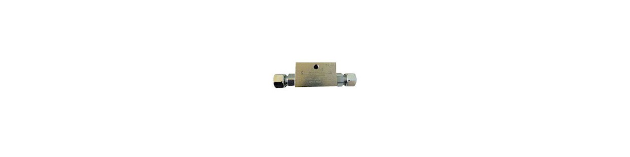 Double pilot operated T check valve DN 12 - VT008