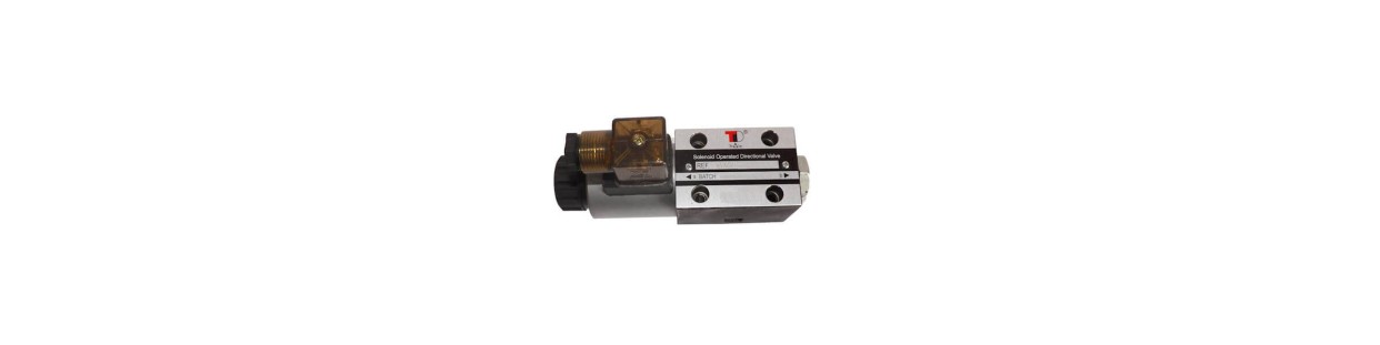 4/2-way solenoid valve Open centre H - Au Comptoir Hydraulique