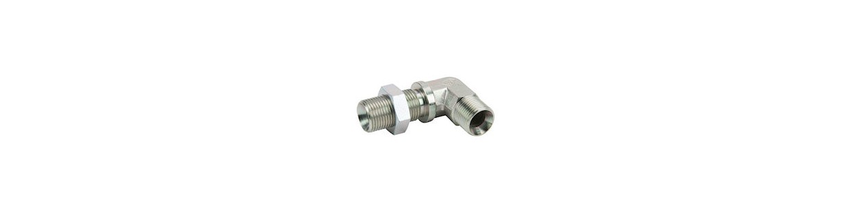 Elbow adaptor BSP 90° - 60° - Au Comptoir Hydraulique