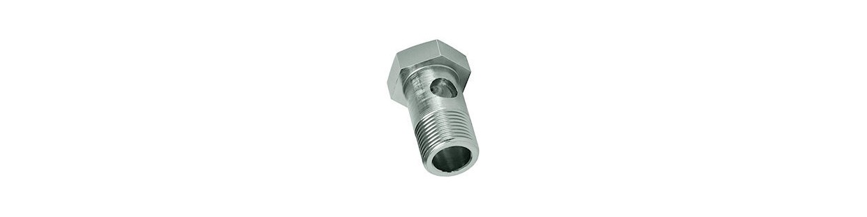 Hollow screw Gas